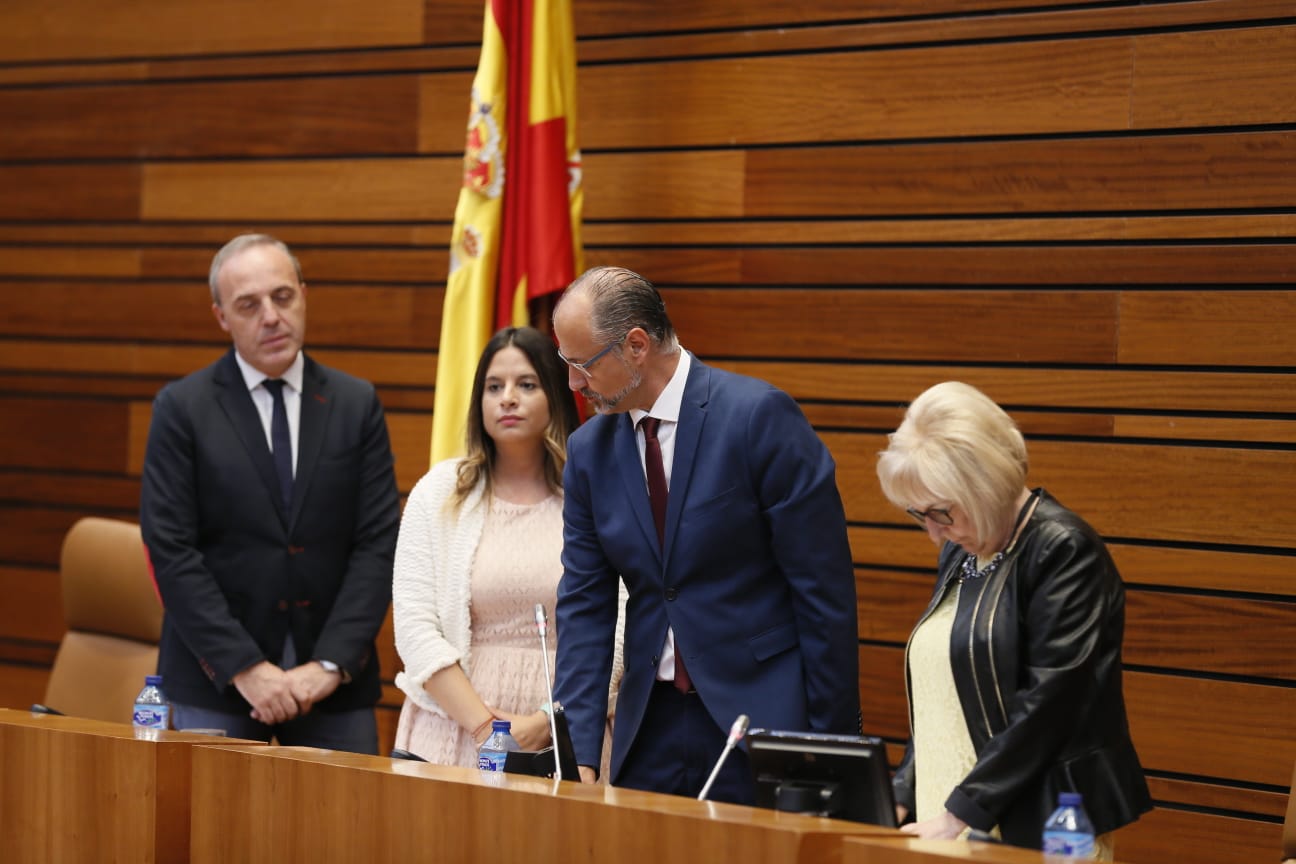 El procurador electo de Ciudadanos Luis Fuentes es proclamado presidente de la institución regiona en su décima legislatura