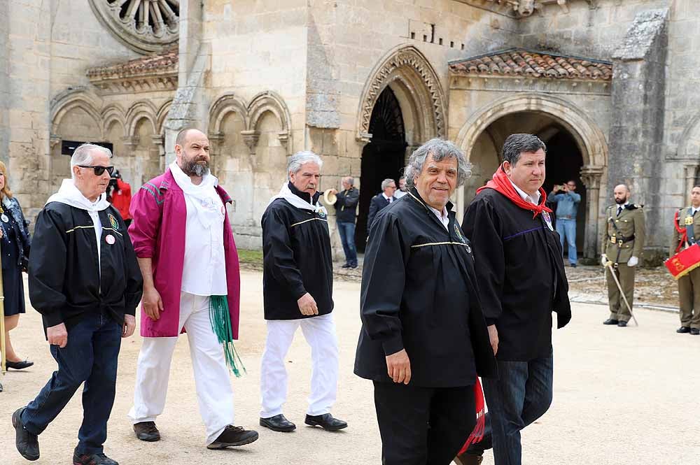 El Monasterio Real de las Huelgas ha acogido, un año más, la celebración del Curpillos, con procesión por las calles del barrio con el pendón de las Navas de Tolosa