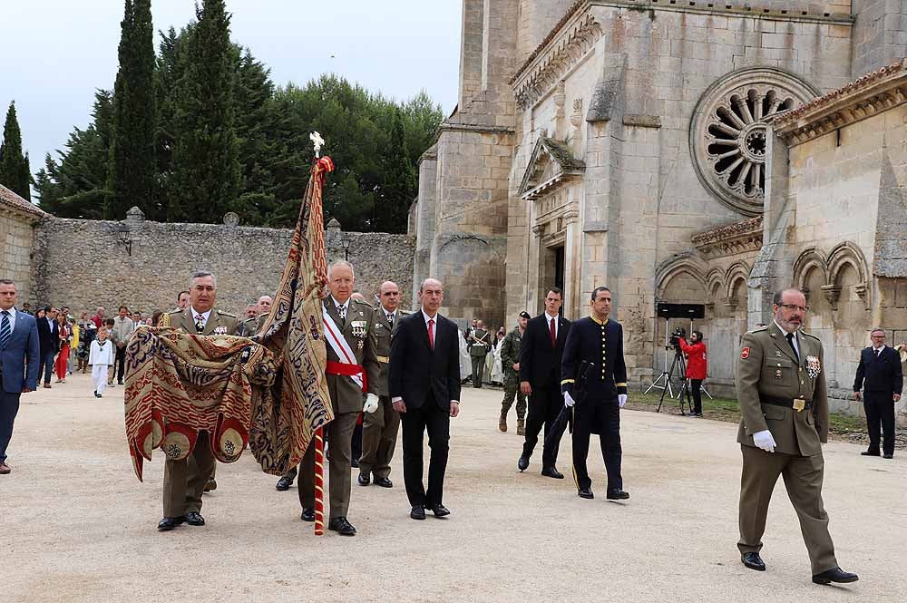 El Monasterio Real de las Huelgas ha acogido, un año más, la celebración del Curpillos, con procesión por las calles del barrio con el pendón de las Navas de Tolosa