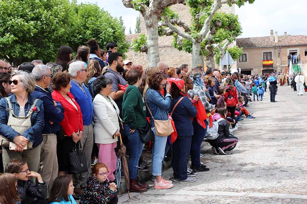 El Monasterio Real de las Huelgas ha acogido, un año más, la celebración del Curpillos, con procesión por las calles del barrio con el pendón de las Navas de Tolosa