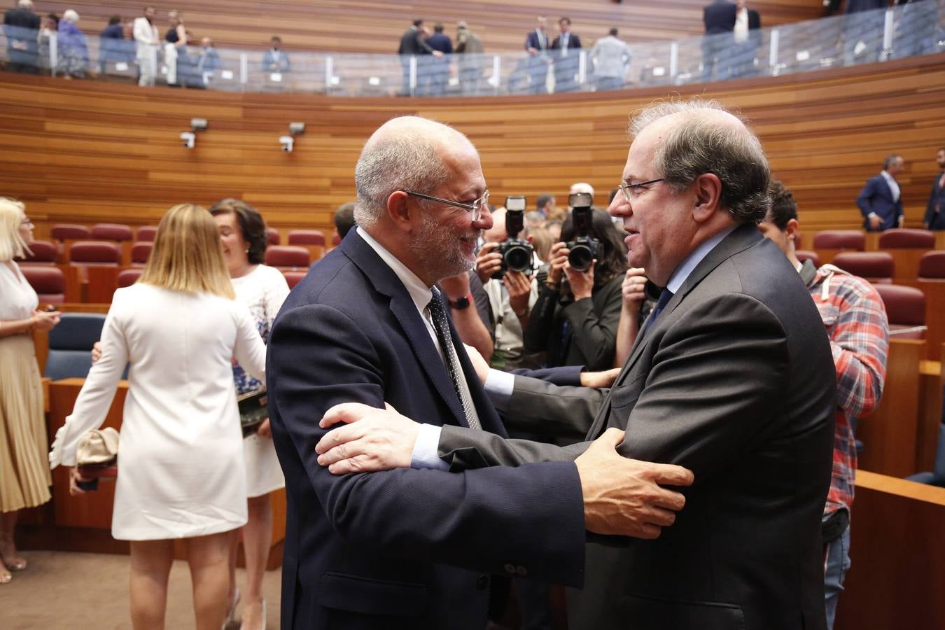 Fotos: Así ha vivido Francisco Igea la sesión constitutiva de la X Legislatura de las Cortes de Castilla y León