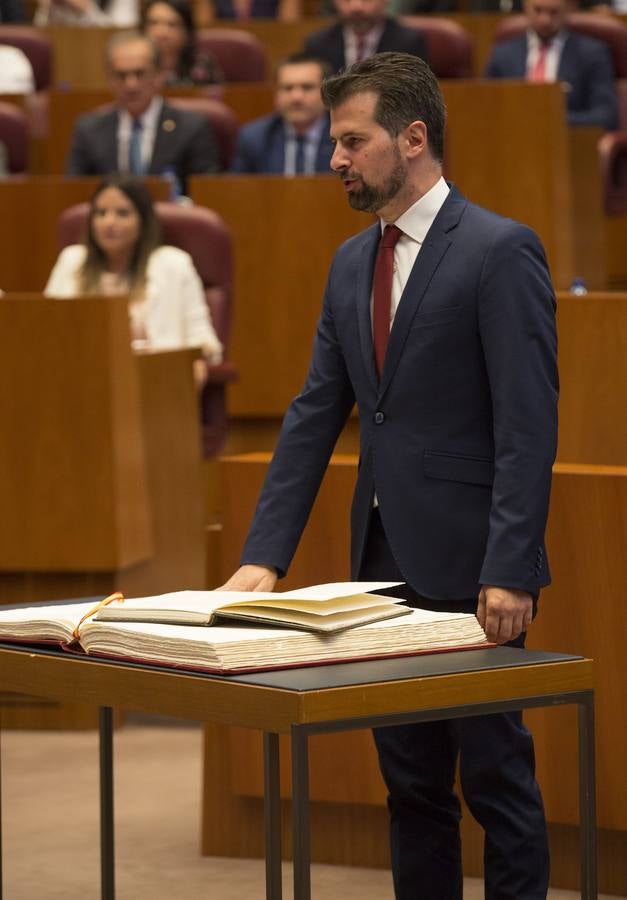 Fotos: Así ha vivido Luis Tudanca la sesión constitutiva de la X Legislatura de las Cortes de Castilla y León