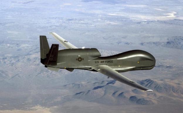 Dron RQ-4 Global Hawk estadounidense.