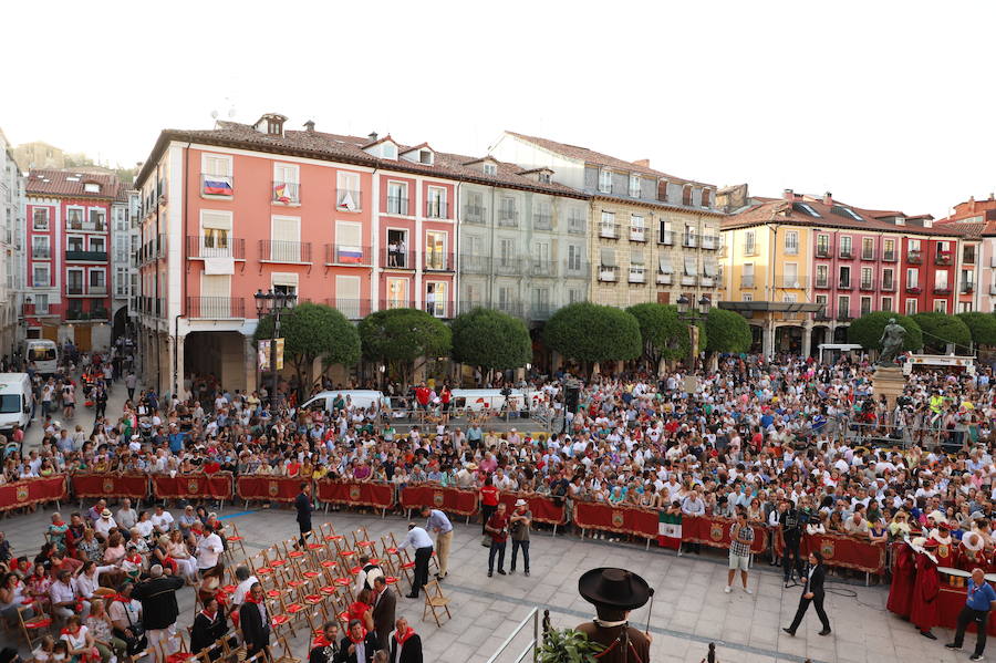 Burgos ha dado el pistoletazo de salida a las Fiestas de San Pedro y San Pablo 2019 de la mano de La M.O.D.A., encargada del pregón