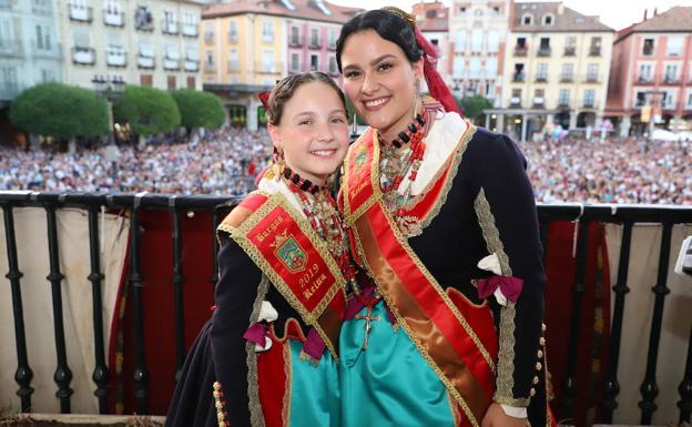 Elena González y Alicia Santamaría han hecho emocionar al público burgalés en su proclamación