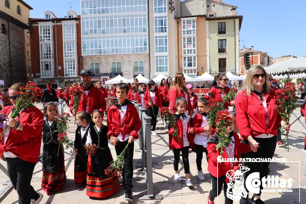 El calor no ha quitado el ánimo a los burgaleses en el acto más querido de las fiestas