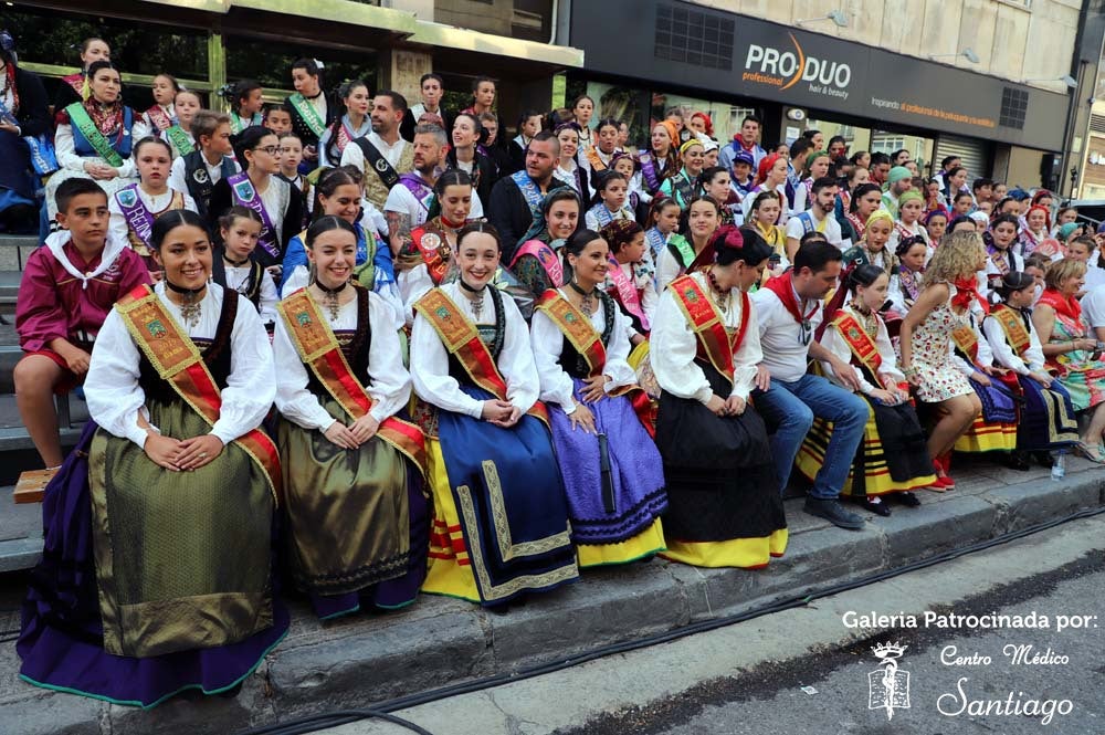 La alegría contagiada por los peñistas