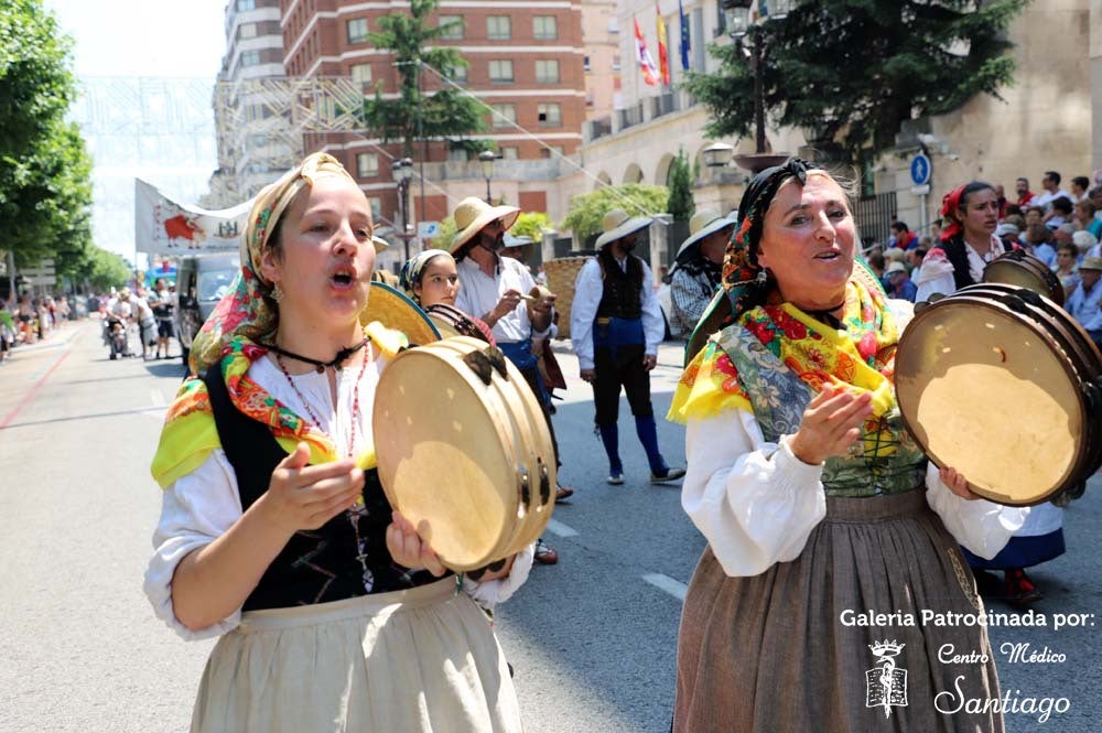 La alegría contagiada por los peñistas