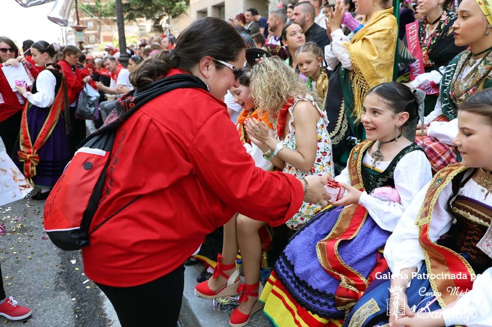 La alegría contagiada por los peñistas