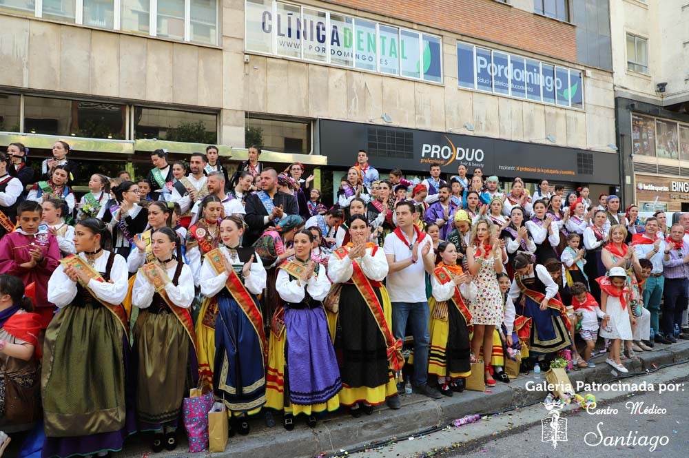 La alegría contagiada por los peñistas