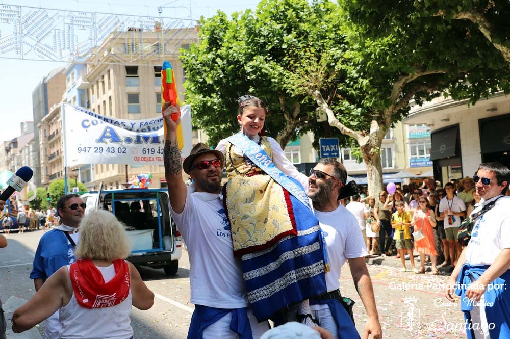 La alegría contagiada por los peñistas