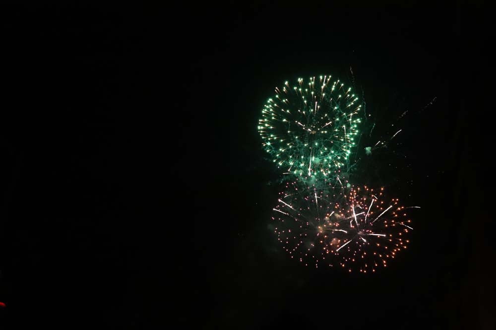 Los fuegos artificiales son una de esas citas obligadas