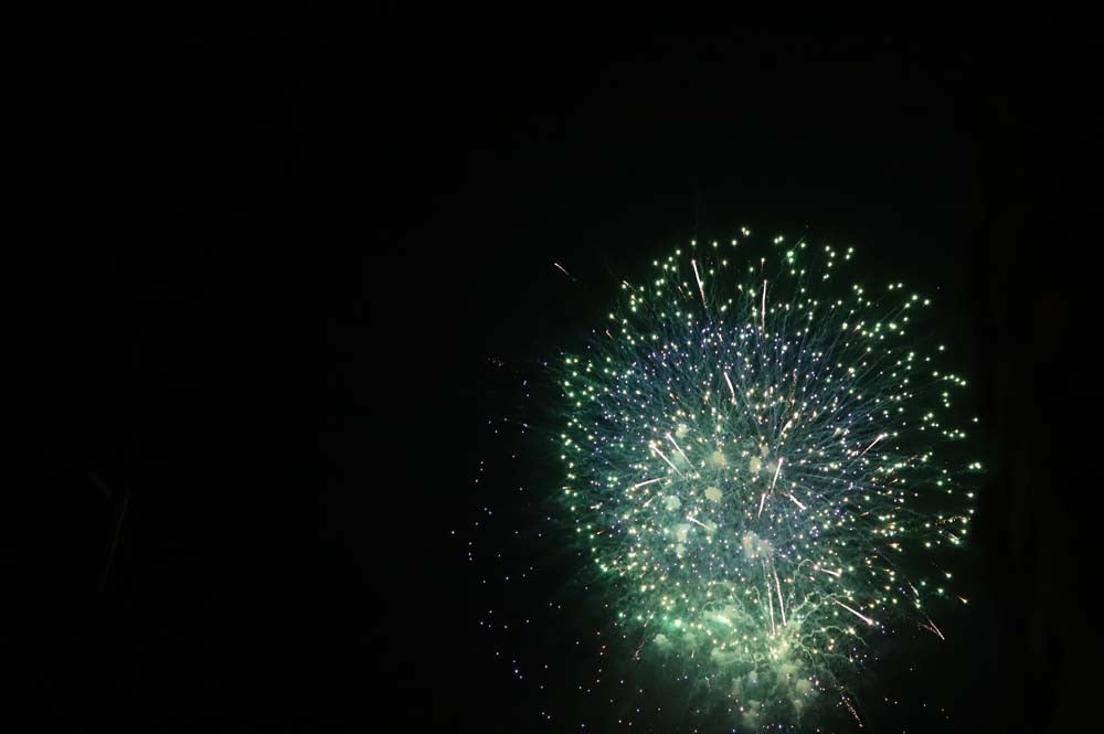 Los fuegos artificiales son una de esas citas obligadas