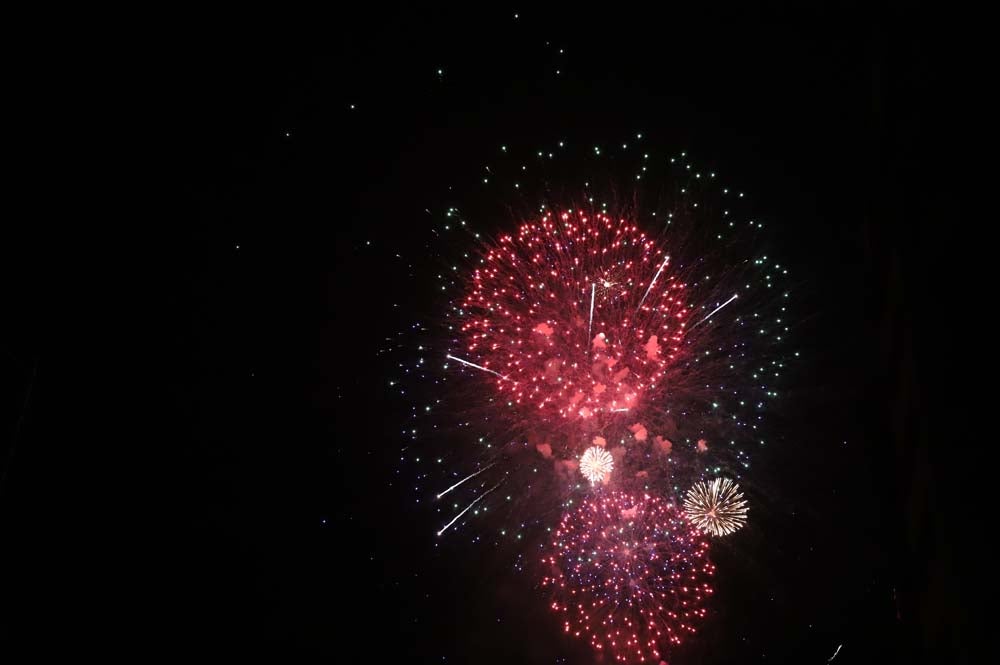 Los fuegos artificiales son una de esas citas obligadas