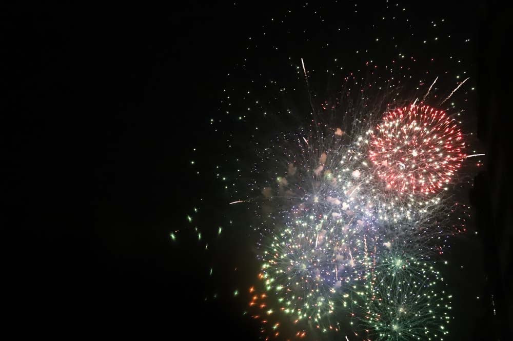 Los fuegos artificiales son una de esas citas obligadas