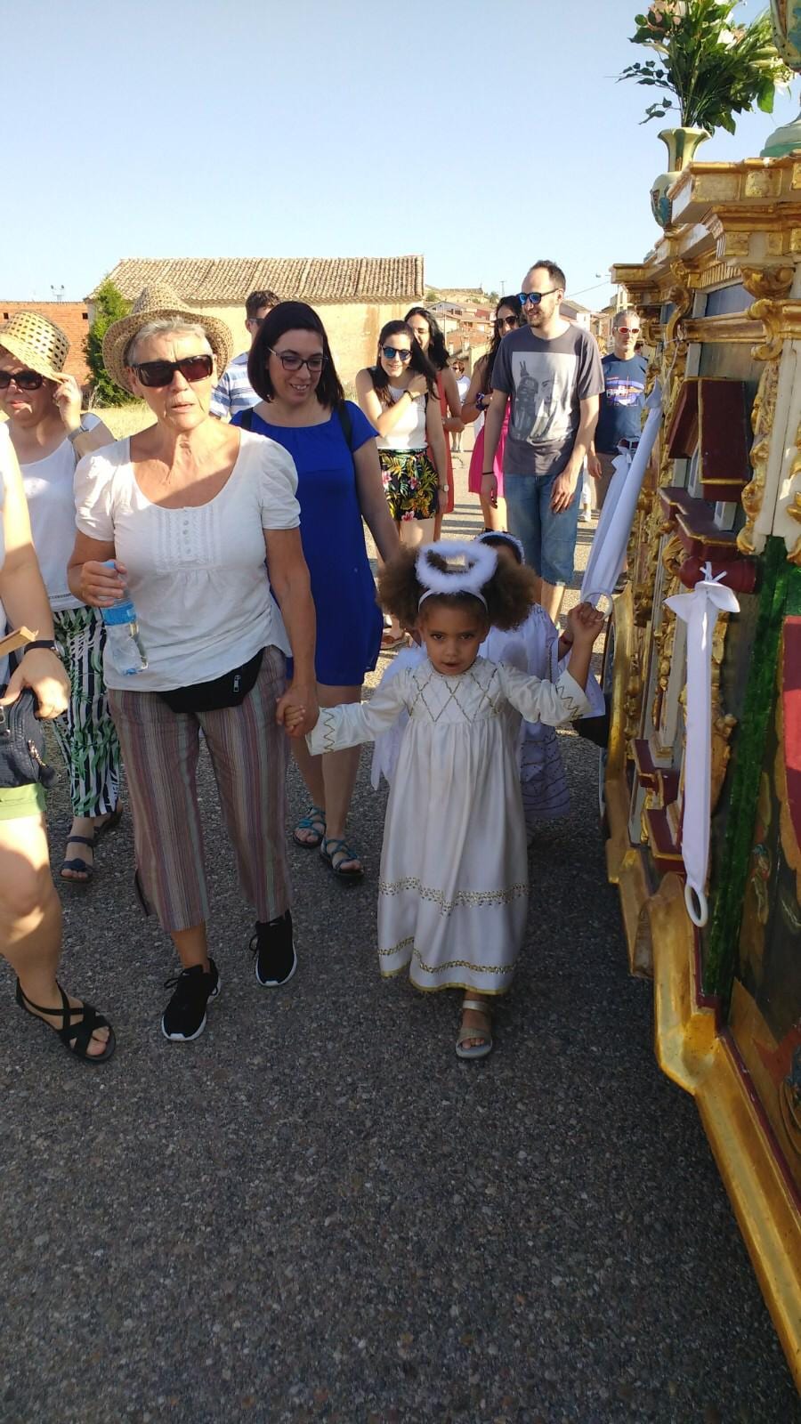 Imagen de los actos de las fiestas de Fuentelcésped.