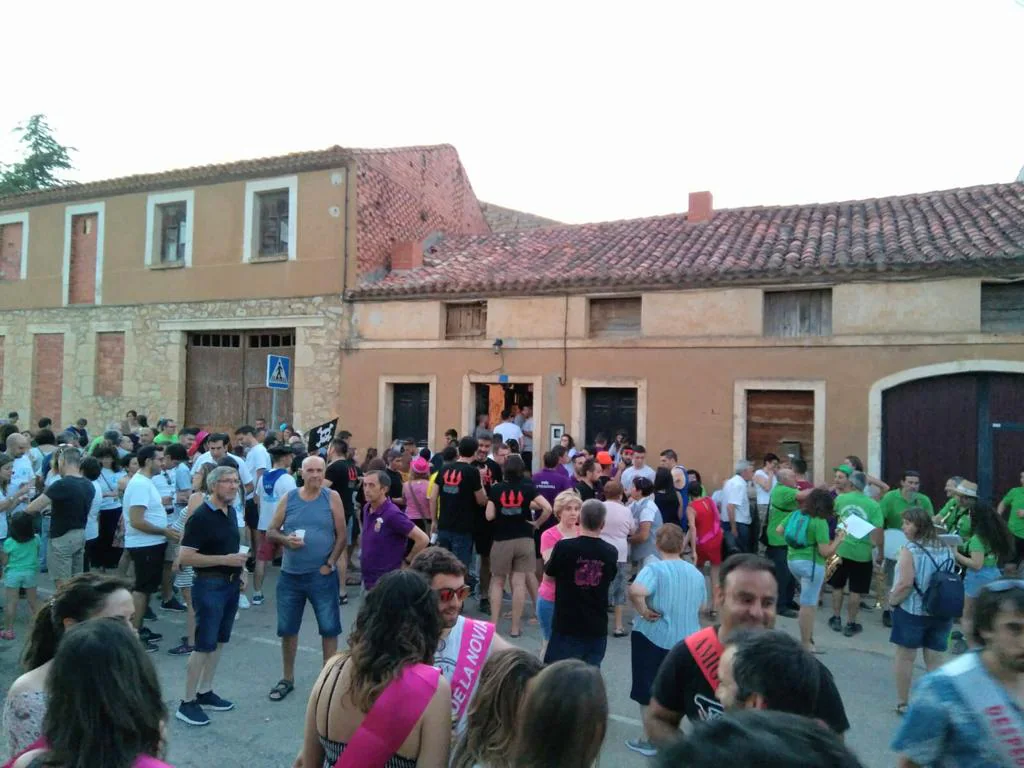 Imagen de los actos de las fiestas de Valdeande. 