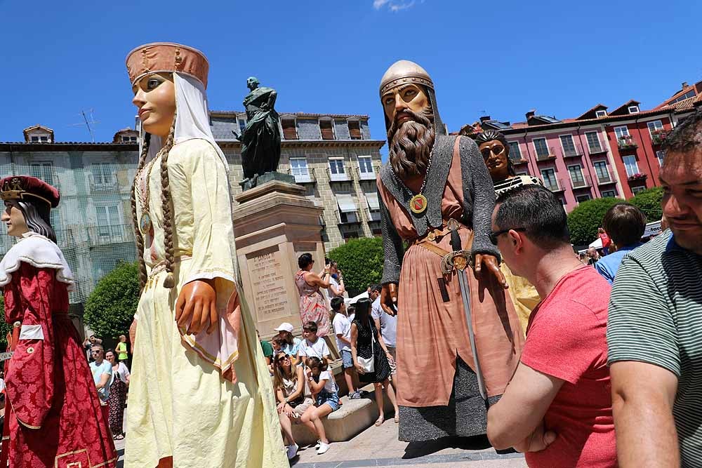 Imagen de la Plaza del Rey San Fernando desde la ubicación que este año ha tenido la banda. 