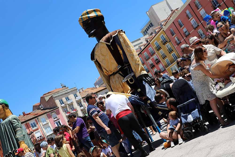 Imagen de la Plaza del Rey San Fernando desde la ubicación que este año ha tenido la banda. 