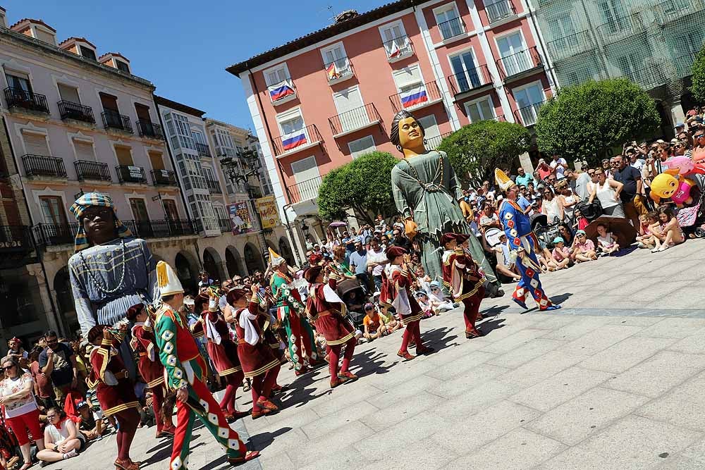 Imagen de la Plaza del Rey San Fernando desde la ubicación que este año ha tenido la banda. 