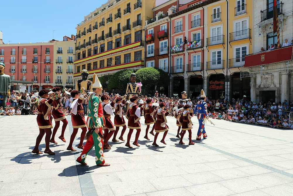 Imagen de la Plaza del Rey San Fernando desde la ubicación que este año ha tenido la banda. 