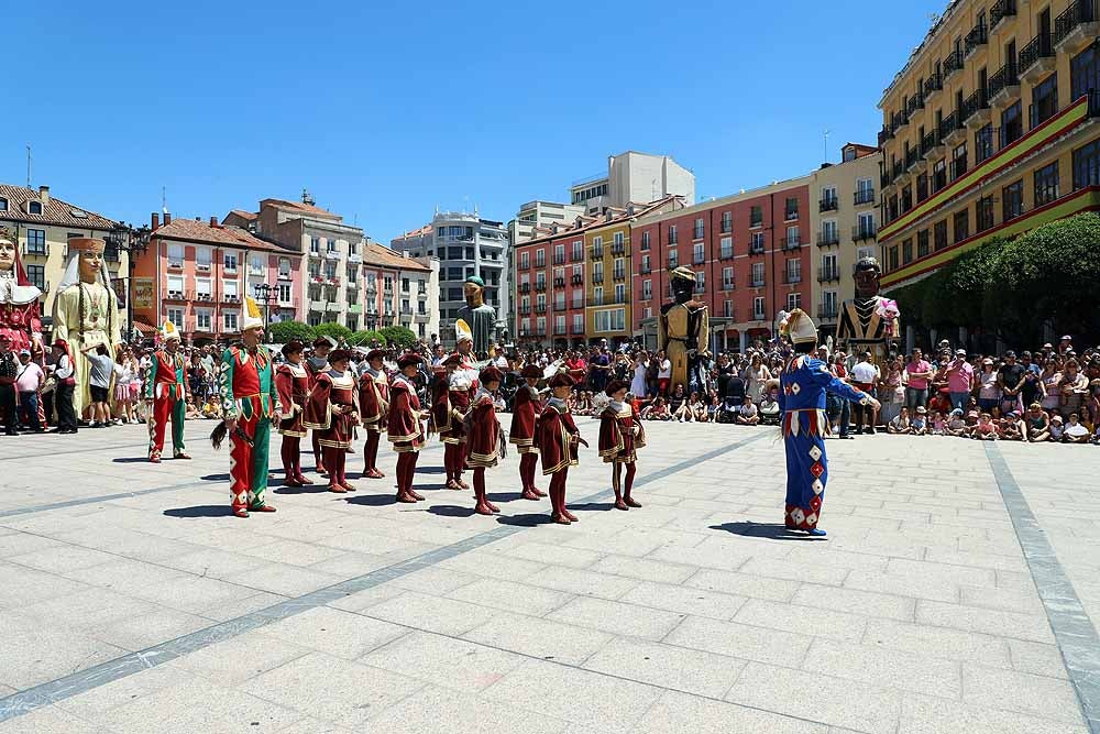 Imagen de la Plaza del Rey San Fernando desde la ubicación que este año ha tenido la banda. 