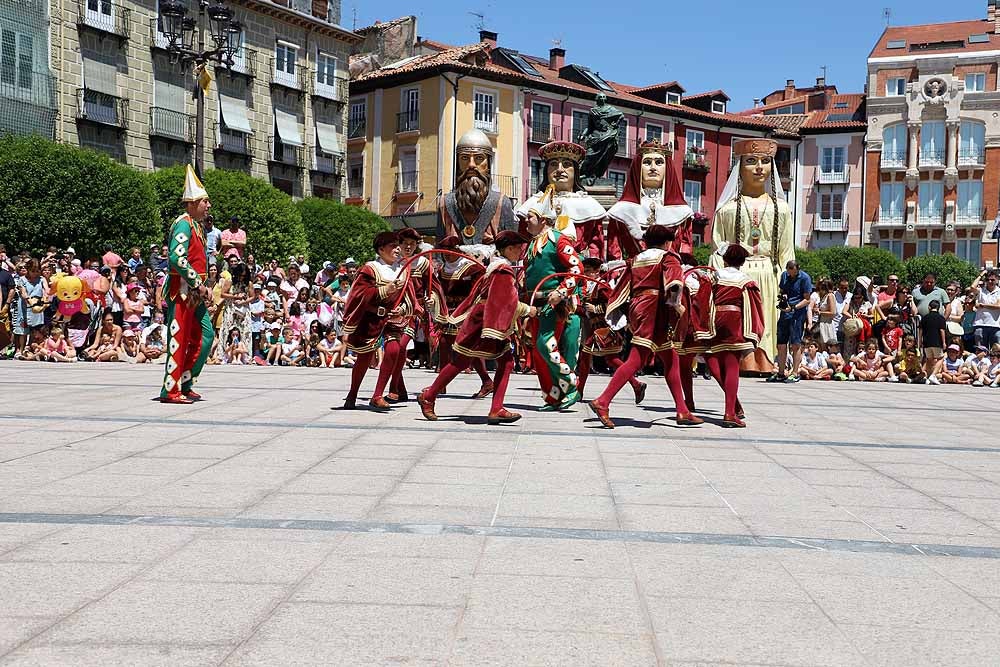 Imagen de la Plaza del Rey San Fernando desde la ubicación que este año ha tenido la banda. 