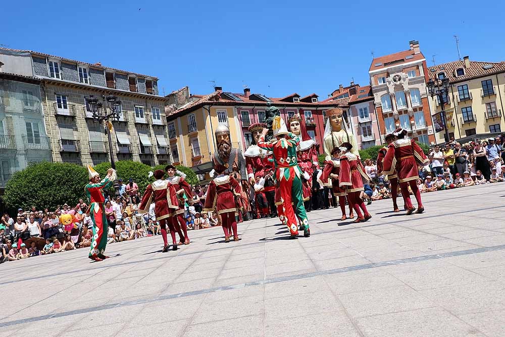 Imagen de la Plaza del Rey San Fernando desde la ubicación que este año ha tenido la banda. 