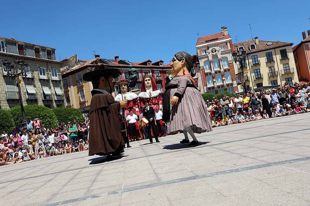 Imagen de la Plaza del Rey San Fernando desde la ubicación que este año ha tenido la banda. 