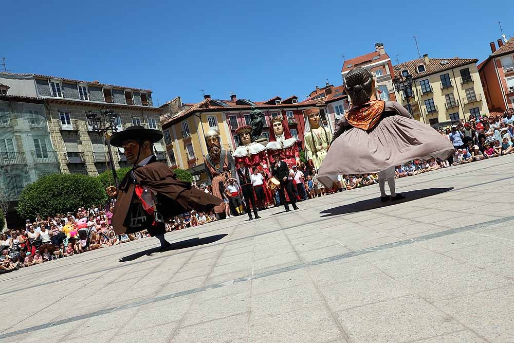 Imagen de la Plaza del Rey San Fernando desde la ubicación que este año ha tenido la banda. 