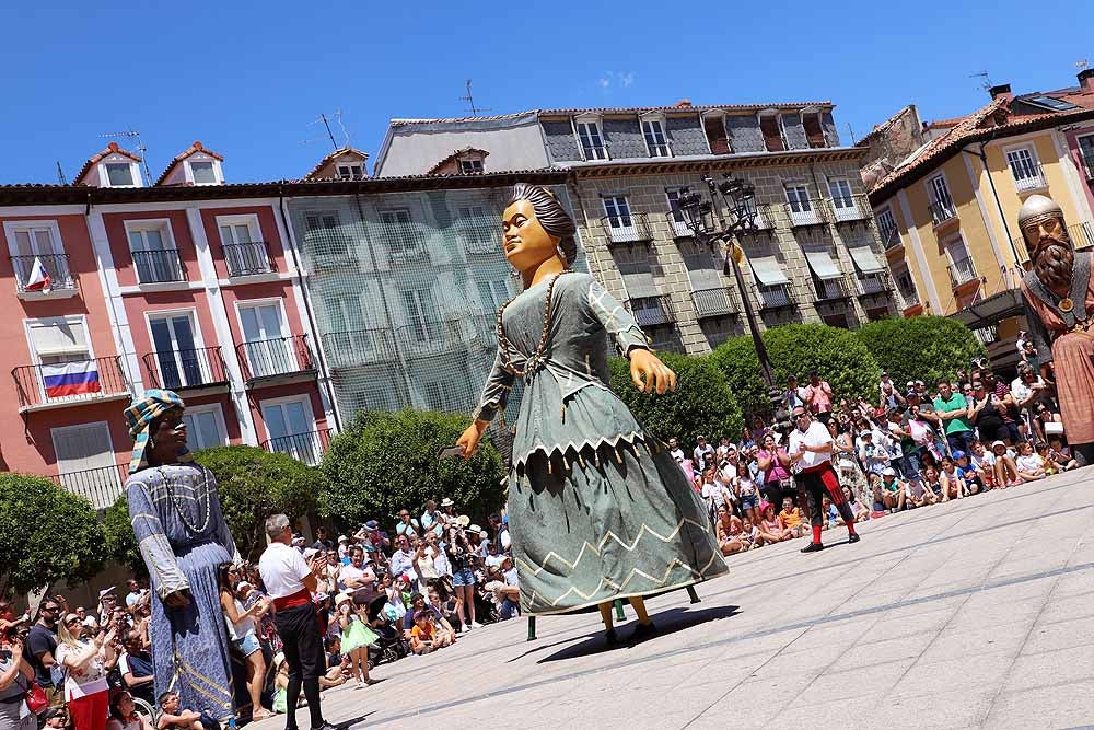 Imagen de la Plaza del Rey San Fernando desde la ubicación que este año ha tenido la banda. 