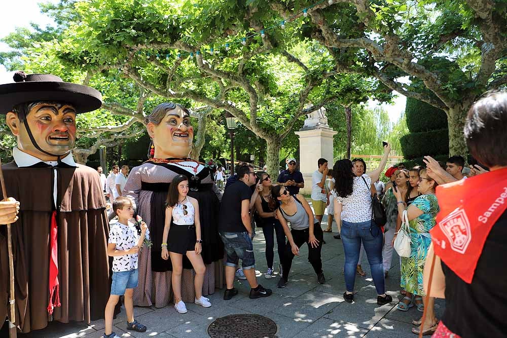 Imagen de la Plaza del Rey San Fernando desde la ubicación que este año ha tenido la banda. 