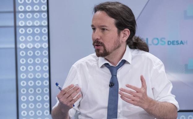 Pablo Iglesias, este jueves en 'Los Desayunos de TVE'.