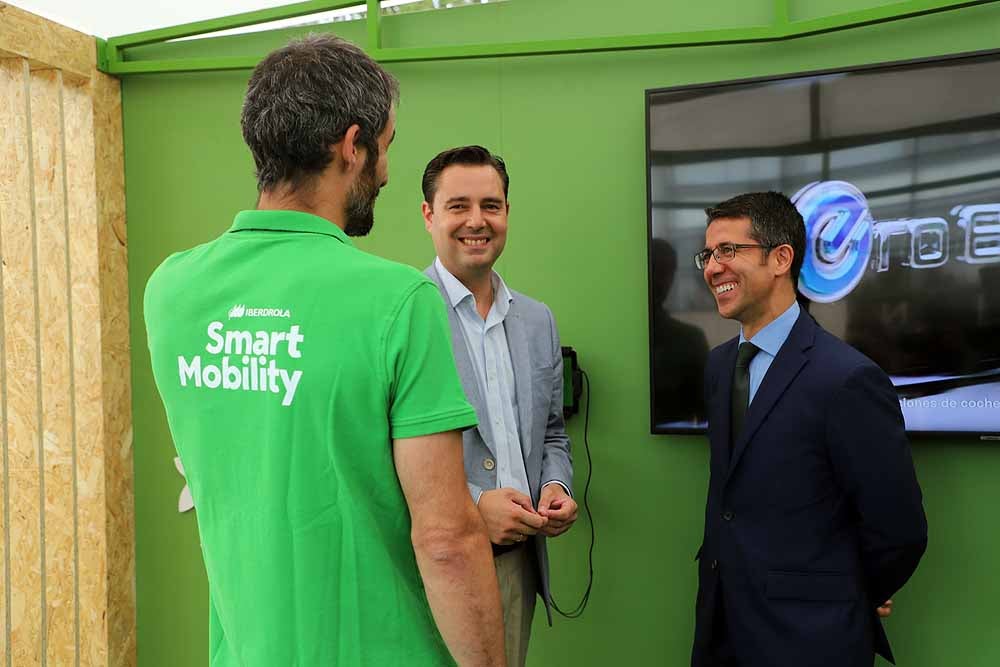 Fotos: Imágenes del &#039;Espacio de Movilidad Sostenible&#039; de Iberdrola en el Paseo Sierra de Atapuerca