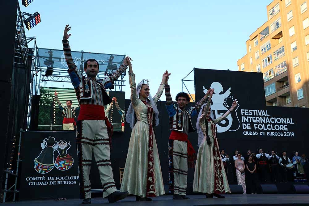 Fotos: Arranque existoso de la 43 edición del Festival de Folclore &#039;Ciudad de Burgos