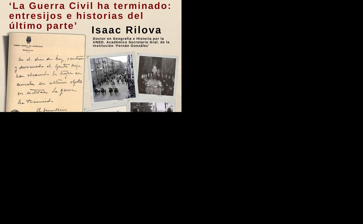 El historiador Isaac Rilova descubre en el Palacio de la Isla los entresijos del último parte de guerra, firmado en el edificio