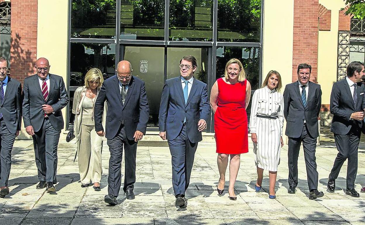 Acto de toma de posesión de los consejeros.