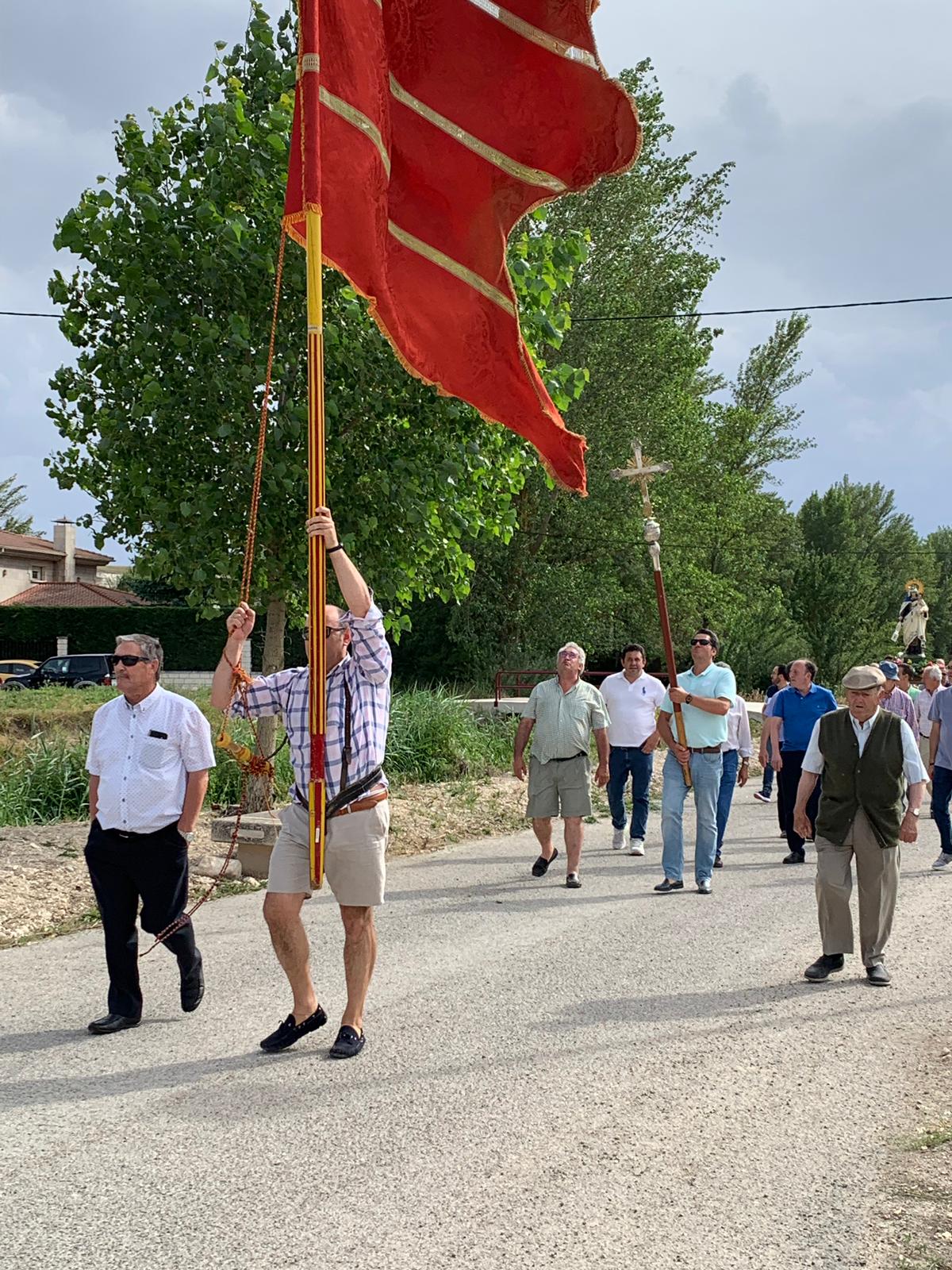 Romeria en Rioseras celebrada en honor a la Virgen del Carmen