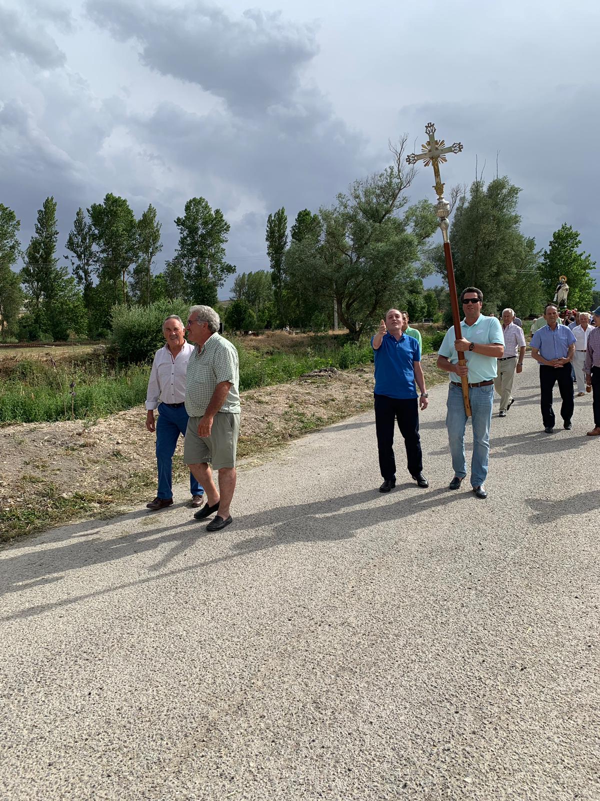 Romeria en Rioseras celebrada en honor a la Virgen del Carmen