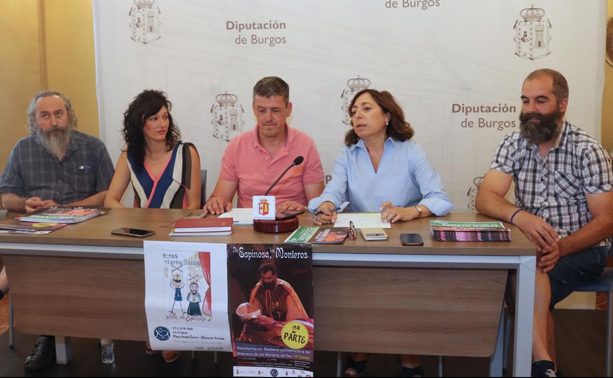 Los organizadores de la representación 'De Espinosa, los Monteros' han presentado la XIV edición. 