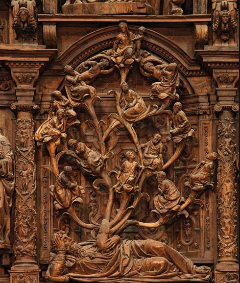 Retablo 'El árbol de Jesé'. 