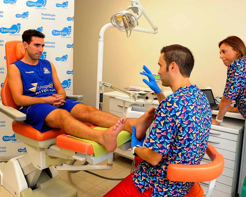 La pretemporada 2019/20 ha comenzado para el San Pablo Burgos con los primeros reconocimientos médicos y las diferentes pruebas para comprobar el estado de forma con el que los jugadores regresarán a la cancha.