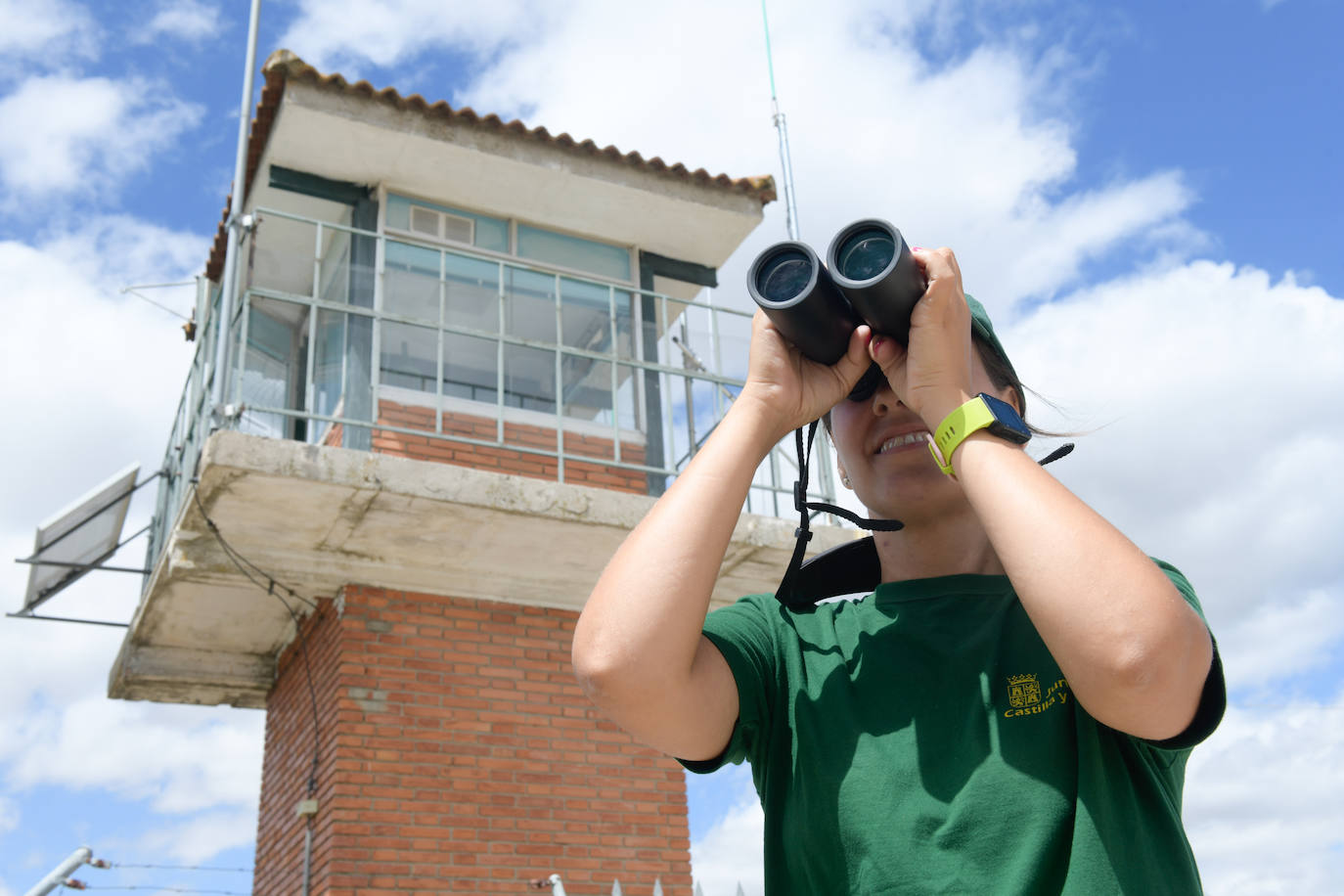 Fotos: Así es la torre de vigilancia de Mojados, en Valladolid