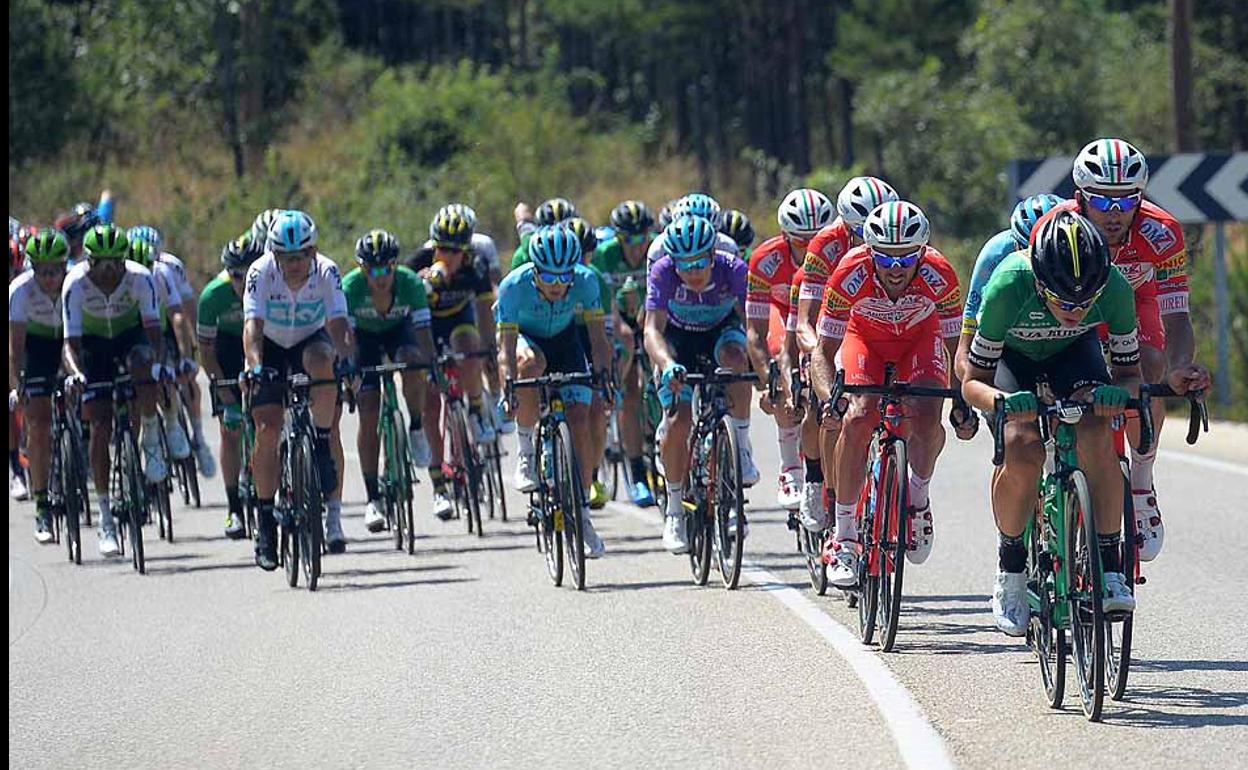 Imagen de la Vuelta a Burgos 2018