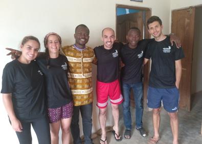 Imagen secundaria 1 - Peñaranda guarda muy buen recuerdo de su estancia en Togo y Senegal