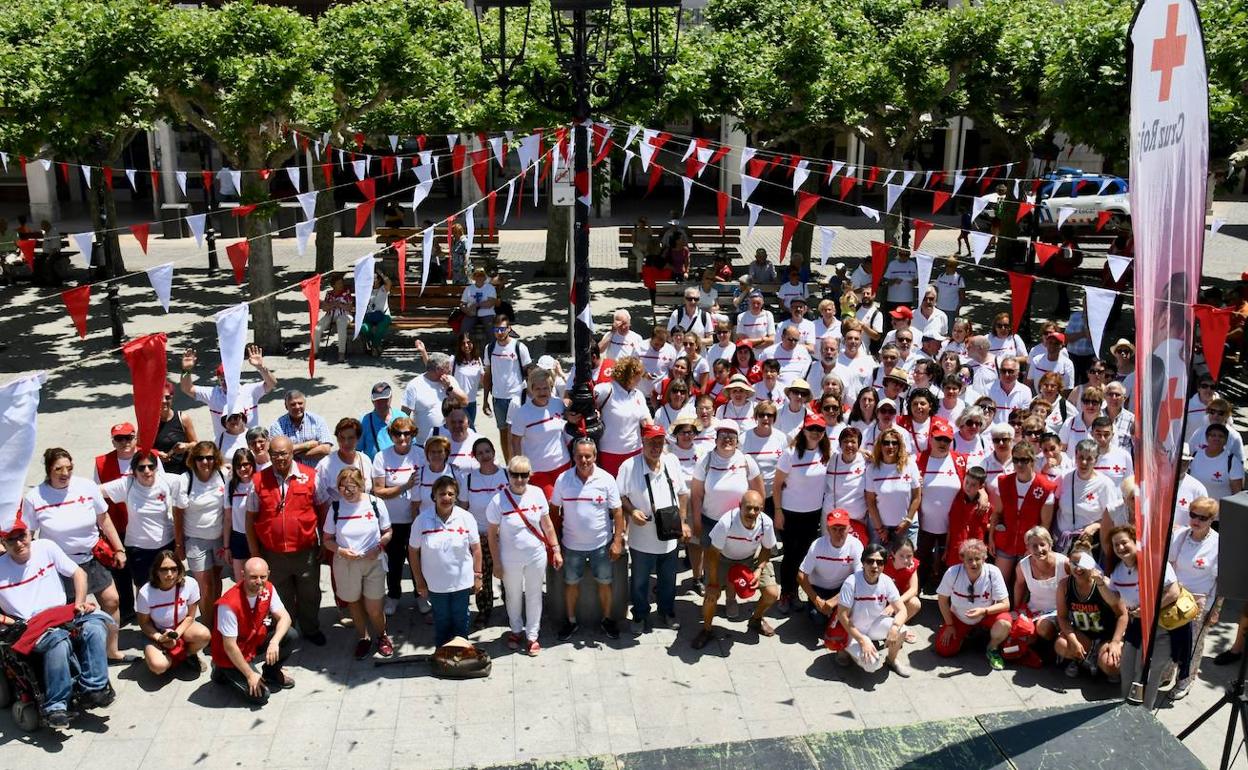 Quedada de la Cruz Roja en Briviesca. 