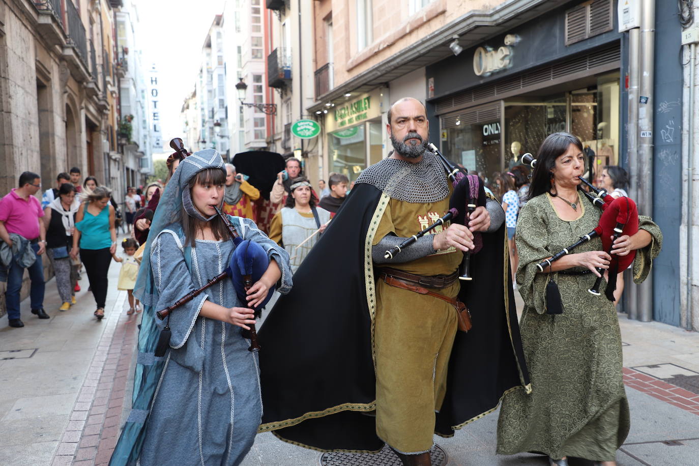 Imagen del pregón que anuncia la llegada de Juana la Loca. 
