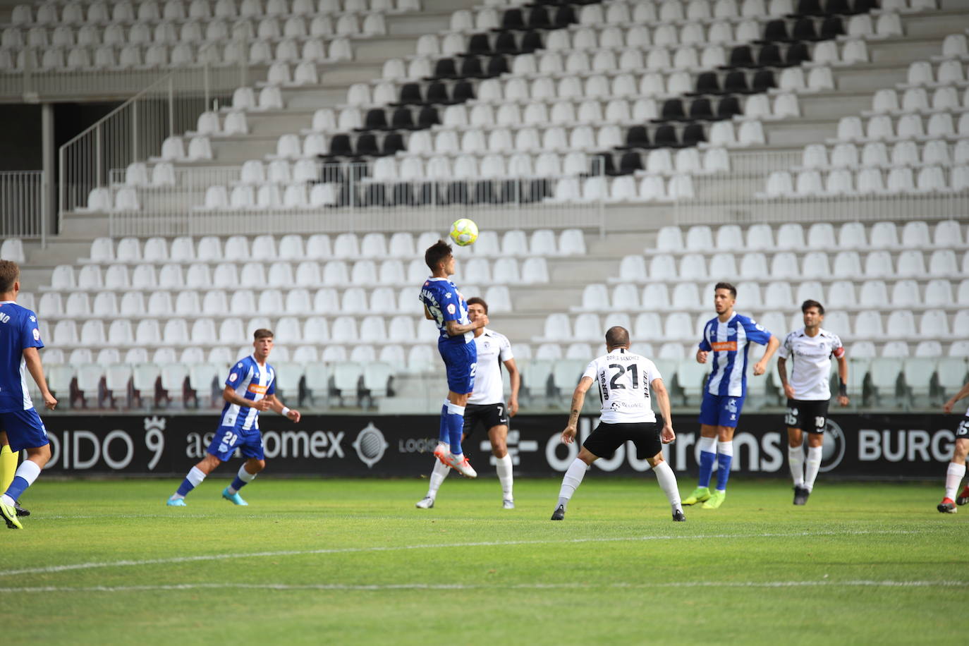 El Burgos ha sumado su segundo empate de la temporada.