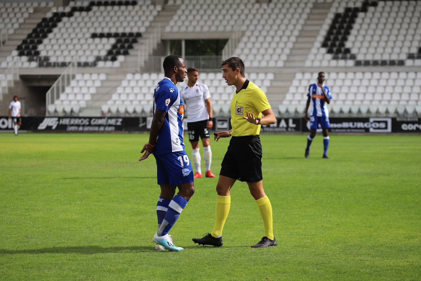 El Burgos ha sumado su segundo empate de la temporada.