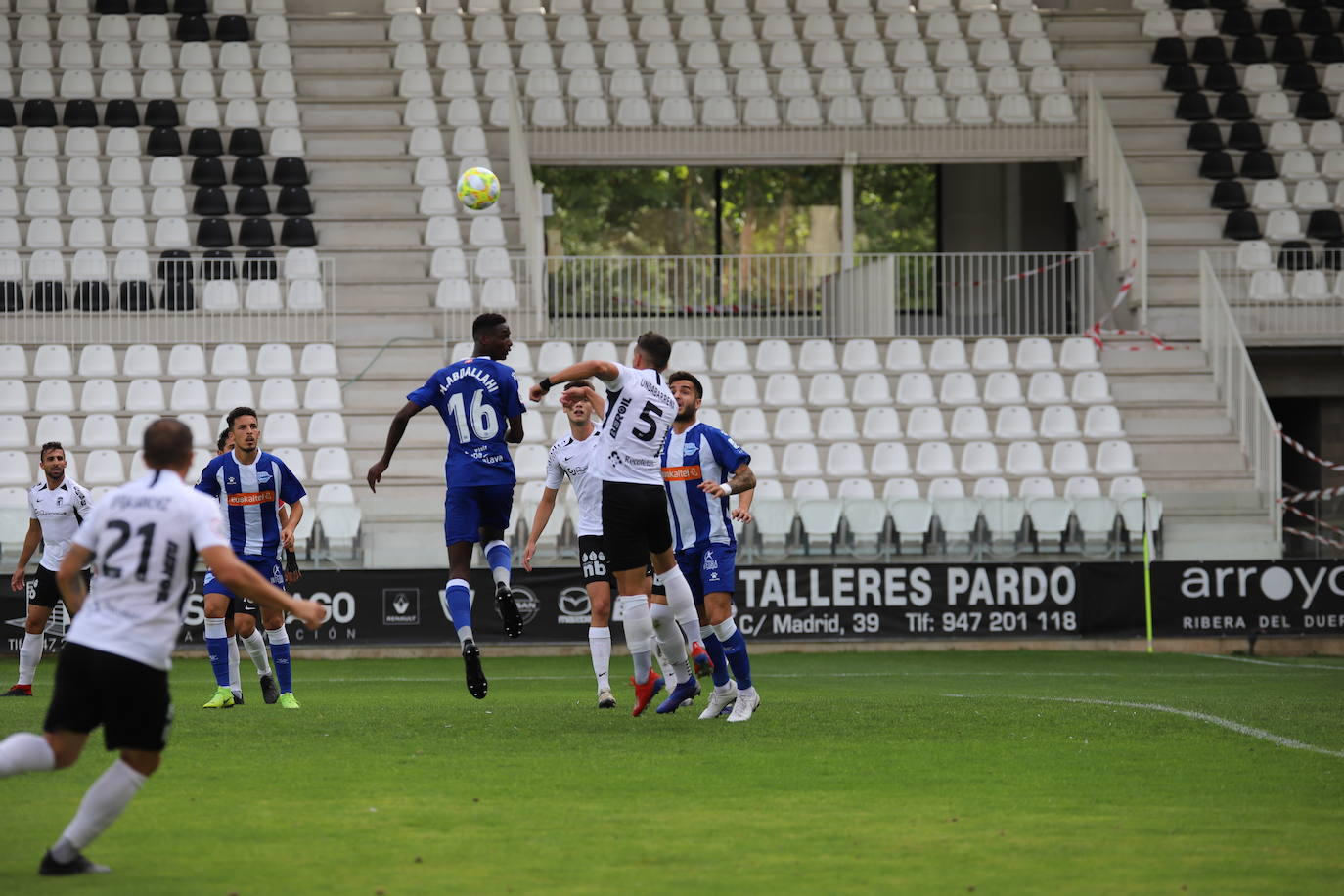 El Burgos ha sumado su segundo empate de la temporada.